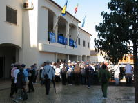 ISie parken vor der Stadtverwaltung