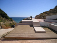 Treppenabgang am Parkplatz