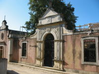 Vorderfront des Pal&acirc;cio de Estoi