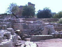 Die Ruinen der Hauptvilla
aus dem 3. Jhdt.n.Chr. 