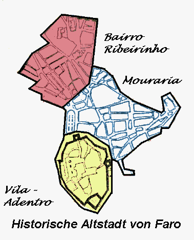 Karte der hist. Altstadt