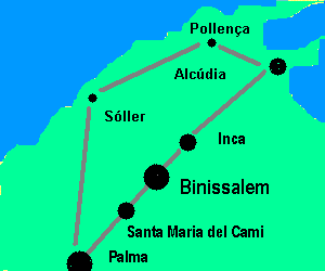 Binissalem-Karte
