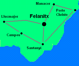 Alcudia-Karte