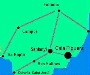 Cala Figuera-Karte