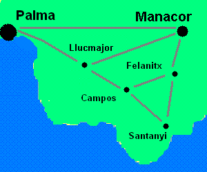 Manacor-Karte
