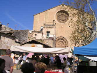 Marktplatz vor der Hauptkirche