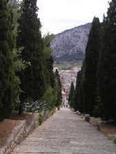 Abstieg vom Puig de Calvari