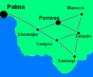 Online-Reiseführer Mallorca, Porreres